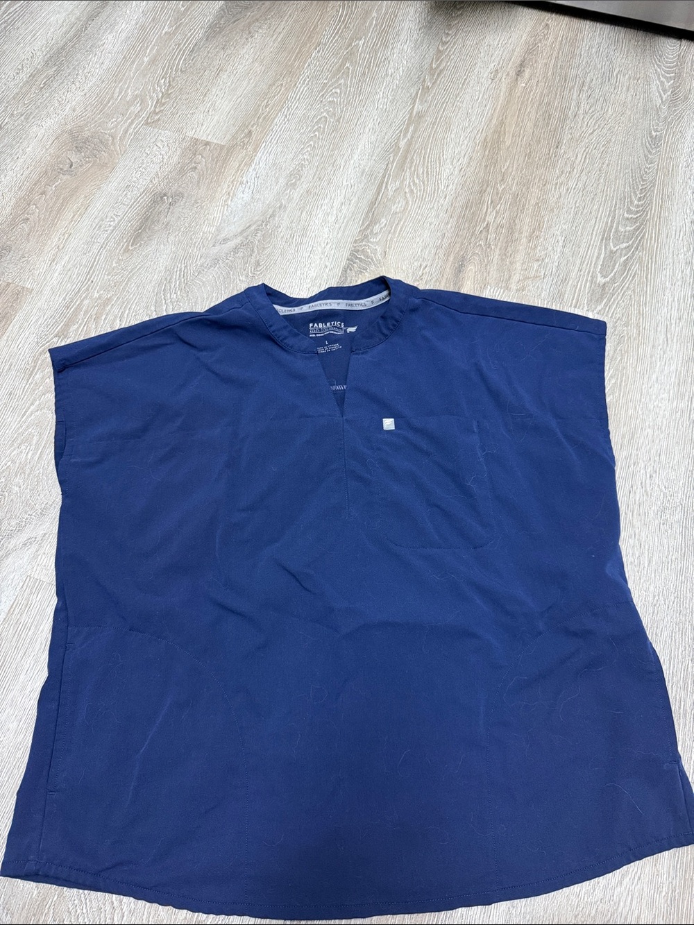 Fabletics Navy V-Notch Women's Tank